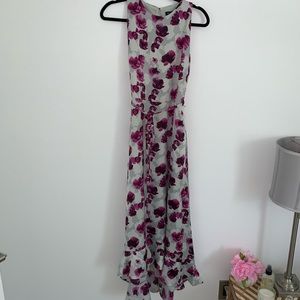 💙 4 for $40 💙 Banana Republic Floral Maxi Dress - Purple and Gray